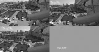 Установка систем видеонаблюдения на парковке в Луховицах в октябре